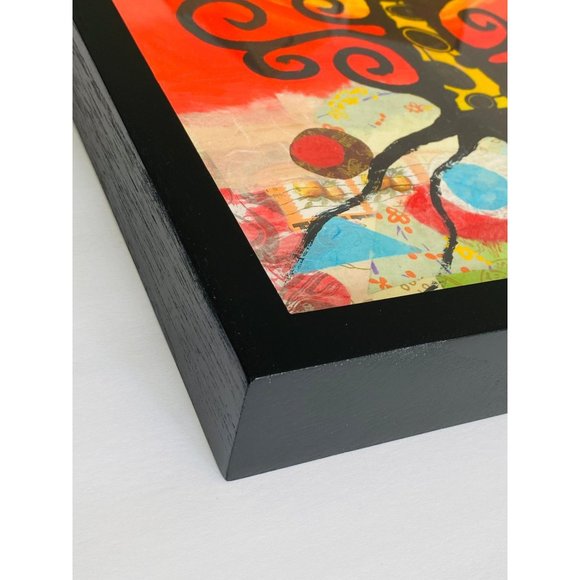 Original Art “Tree of Life 2” Handmade Mixed Media Artwork by Tristina Dietz Elm - Picture 4 of 5